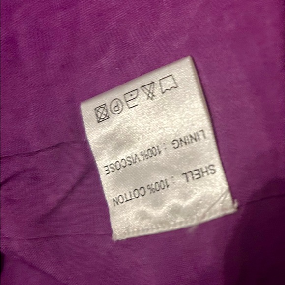 Roberta Freyman Purple and brown jacket/coat. Stunning size small NWT - Picture 8 of 8